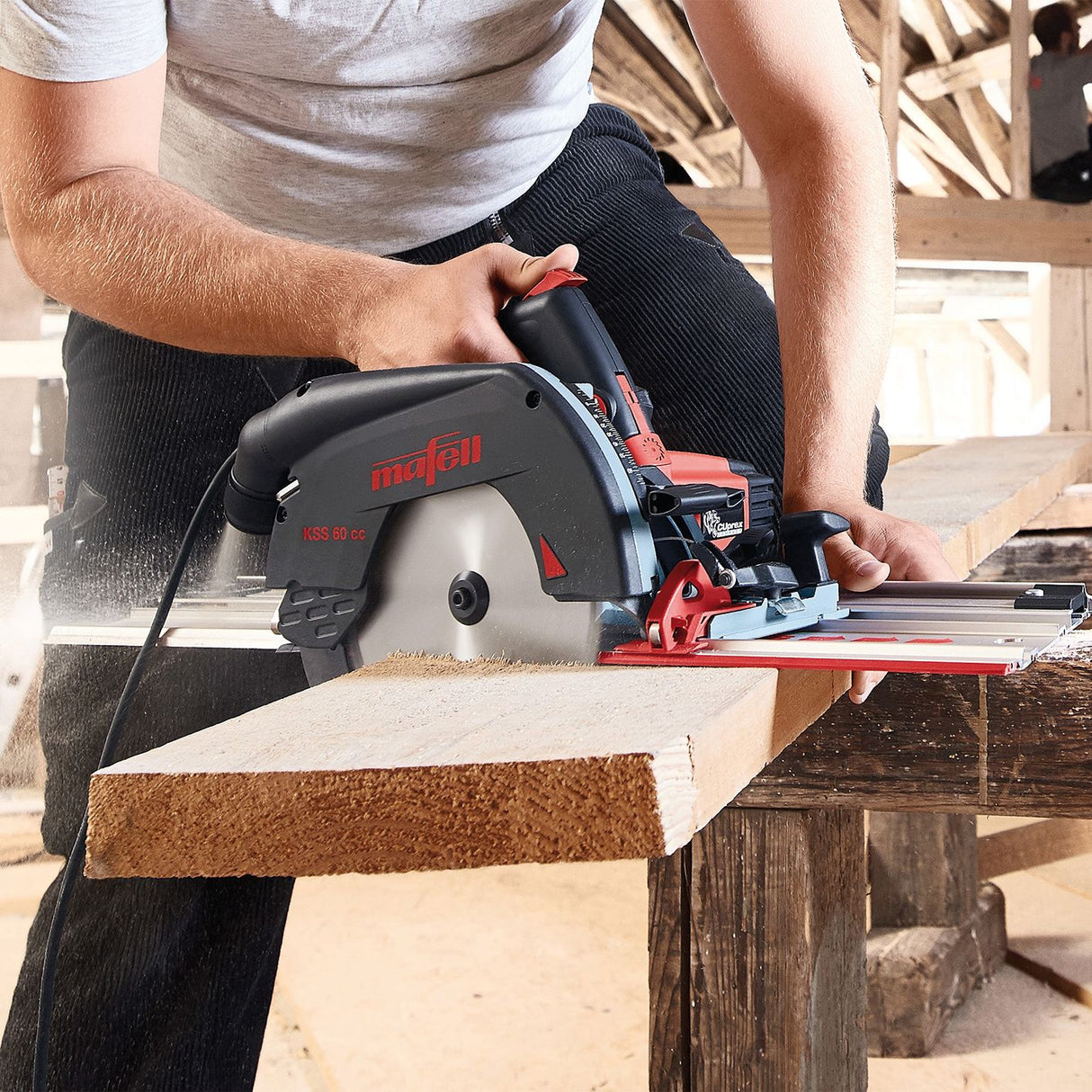 Mafell Kappschienen-Säge KSS 60 cc im Transportkoffer - 91B102