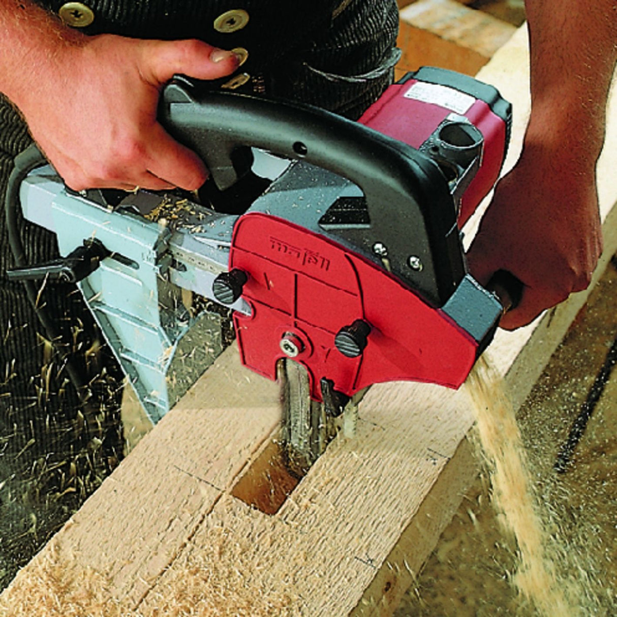 Mafell Kettenstemmer LS 103/40 Ec komplett mit Kettengarnitur, 28 x 40 x 100 mm - 924201