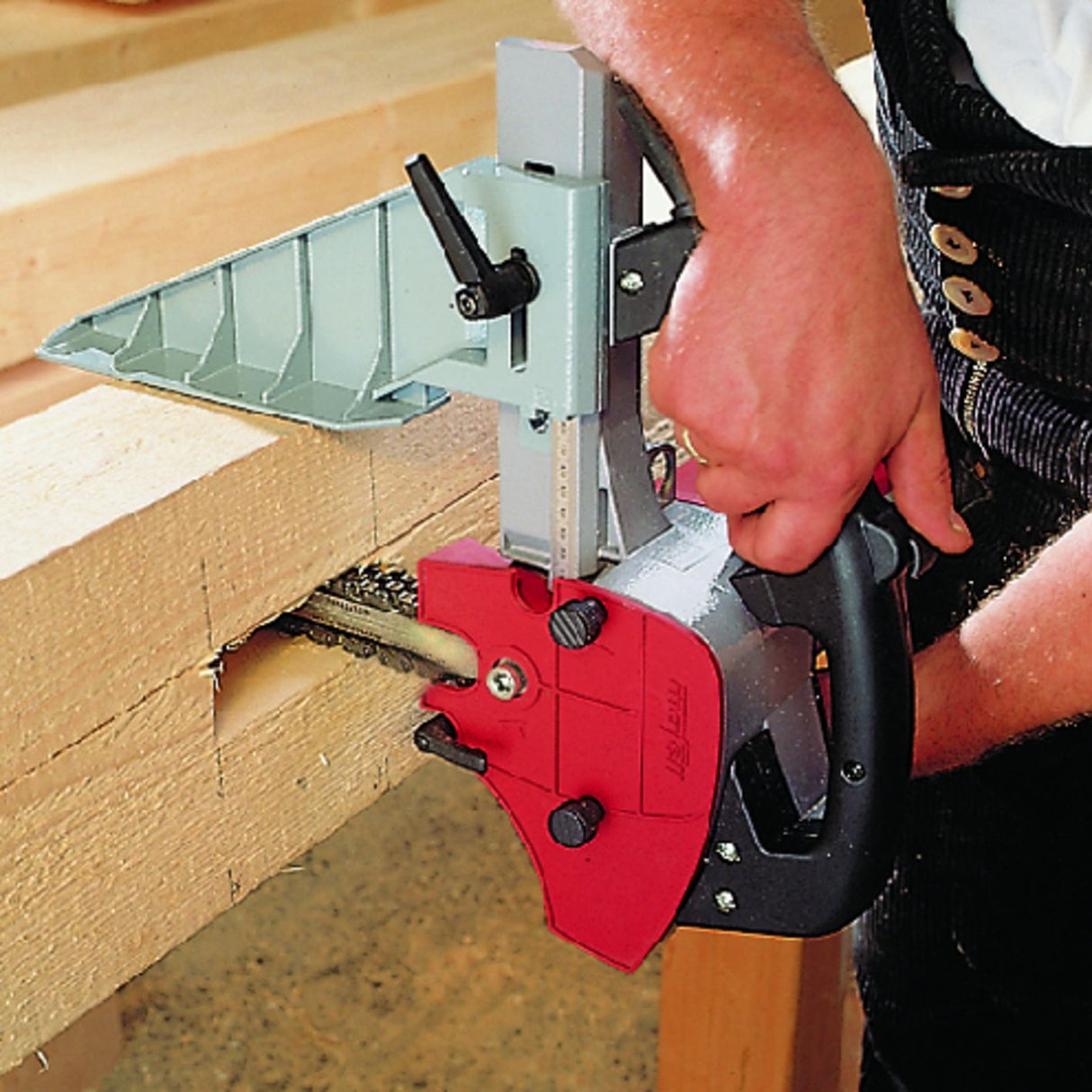 Mafell Kettenstemmer LS 103/40 Ec komplett mit Kettengarnitur, 28 x 40 x 100 mm - 924201