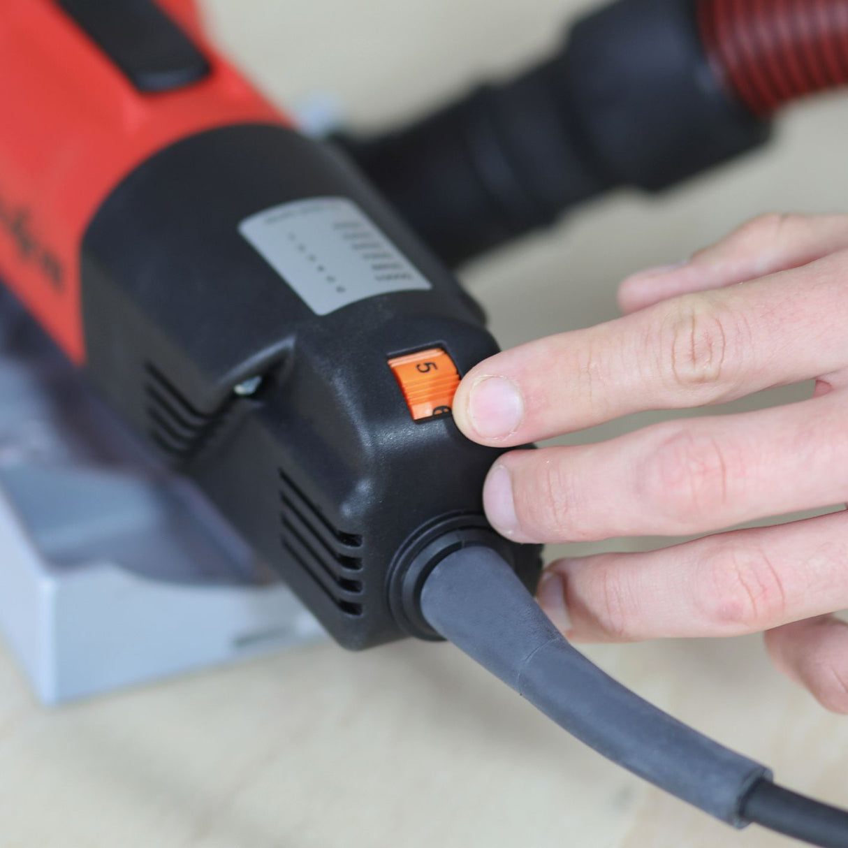 Mafell Akku-Planfräse PF 80-18 PURE im MAX3 (ohne Akkus, ohne Ladegerät) - 9M2102