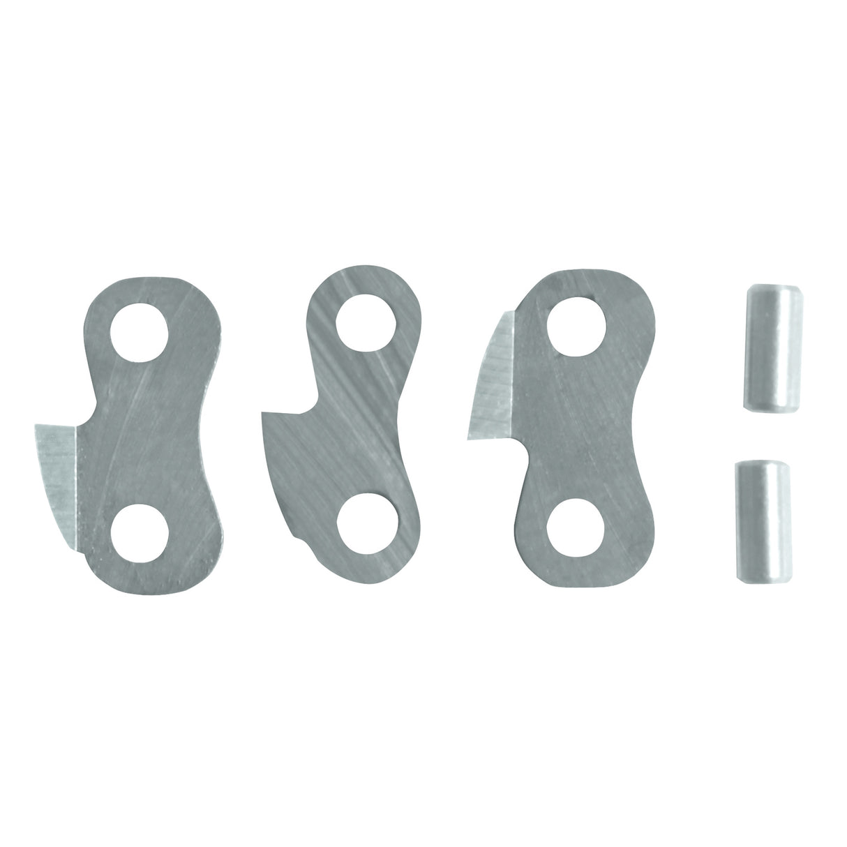 Mafell replacement links and rivets, pitch A - 22.6 mm, 8 mm, 2 sets - 091395