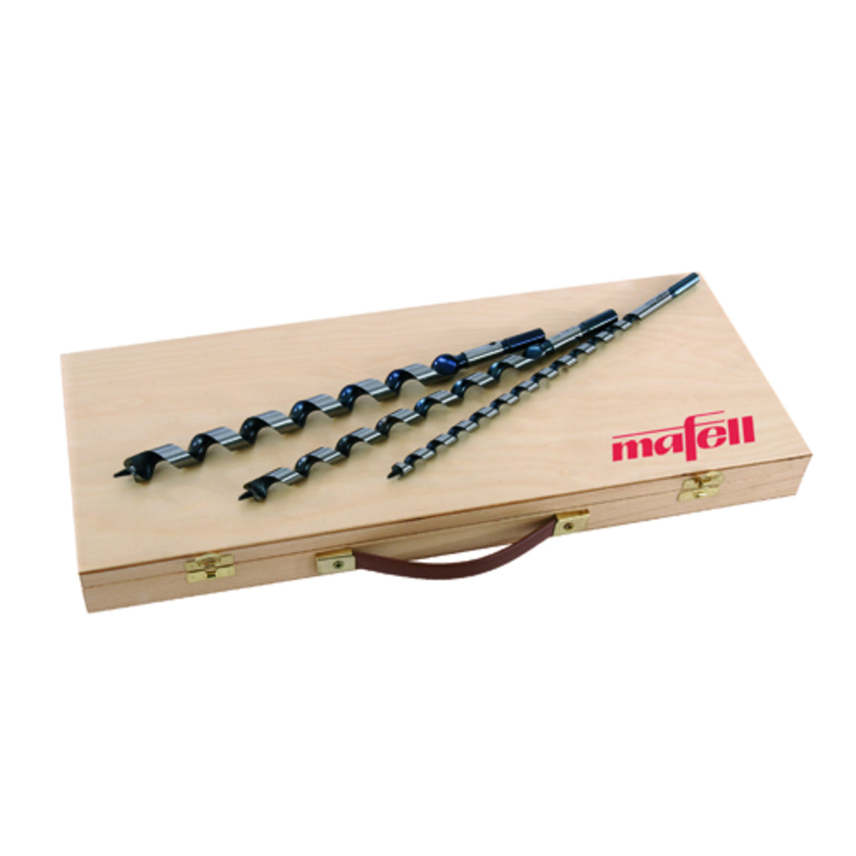 Mafell Bohrerkassette 460, 6 Stück Schlangenbohrer Lewis Ø 8, 10, 12, 14, 16, 18 mm - 093291