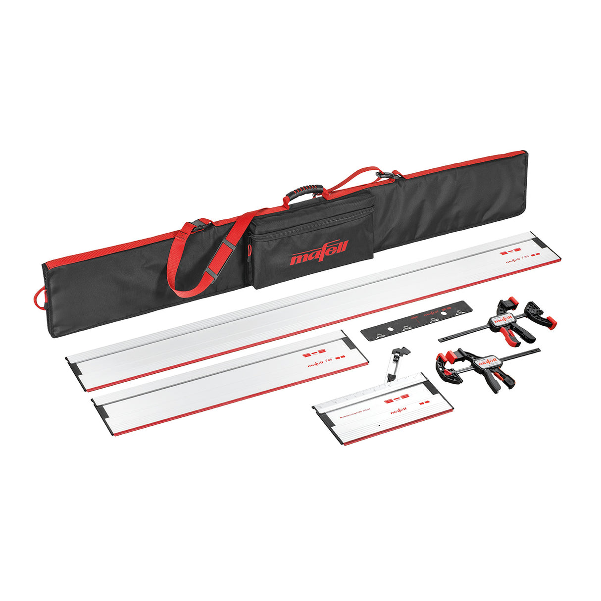 Mafell guide rail pocket set, F 80 + F 160 + F-WA + F-VS + 2 x F-SZ 180MM + TZ-FST1600 - 209592