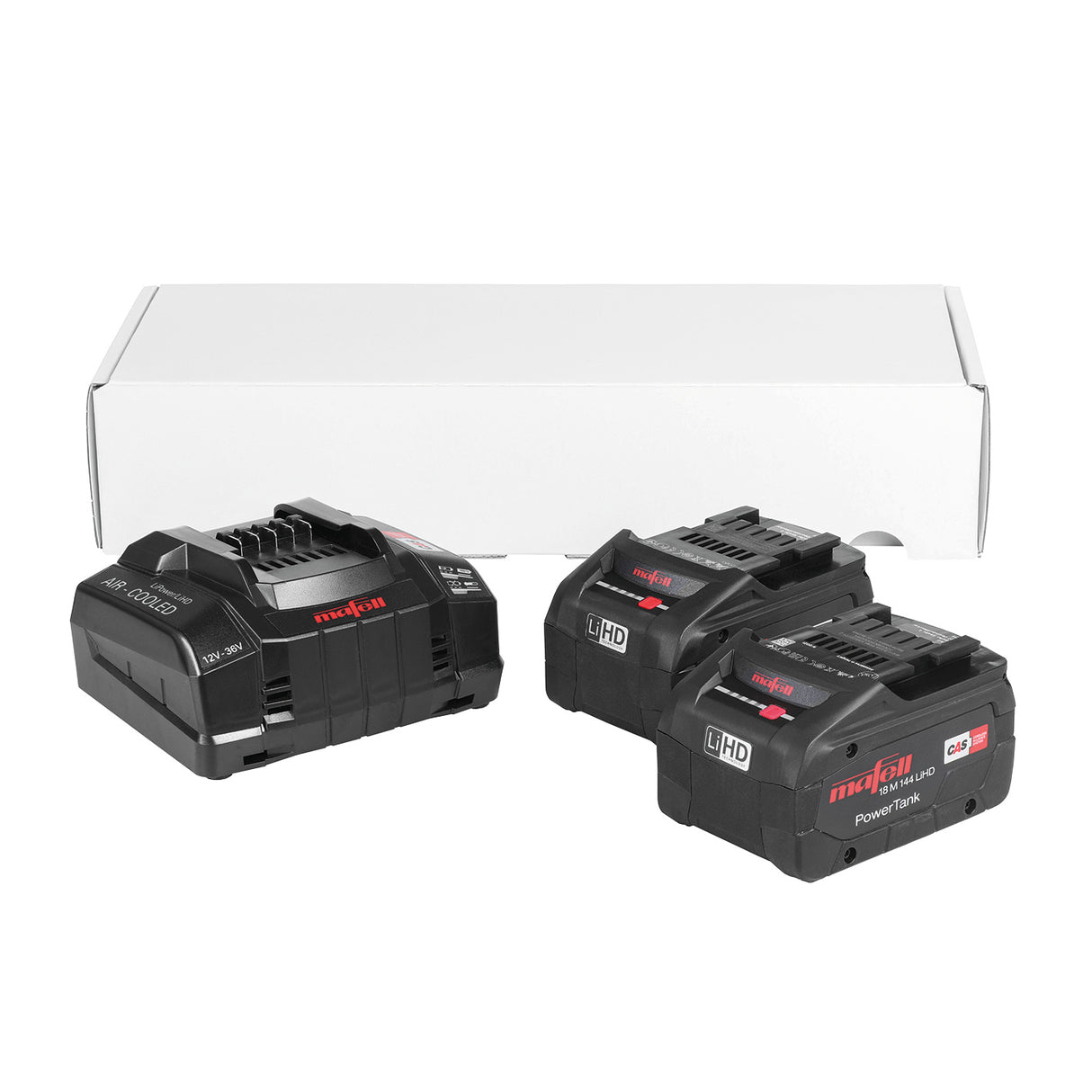 Mafell Power Set 3: 2x 18 M 144 LiHD + APS M+ - 209598