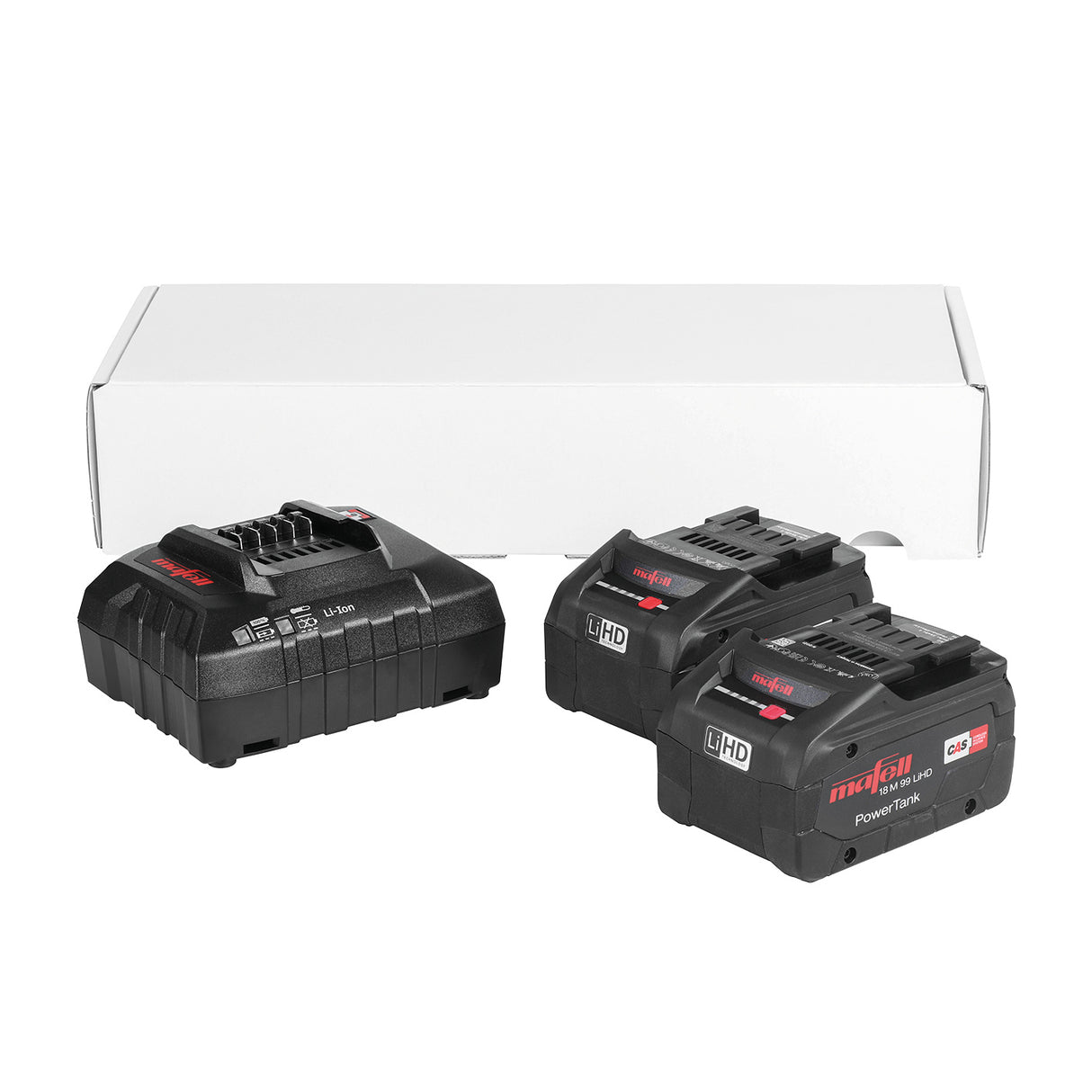 Mafell Power-Set 2: 2x 18 M 99 LiHD + APS M - 209599