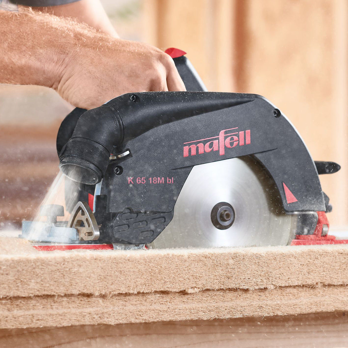 Mafell cordless circular saw K 65 18M bl PURE in T-MAX - 91D802