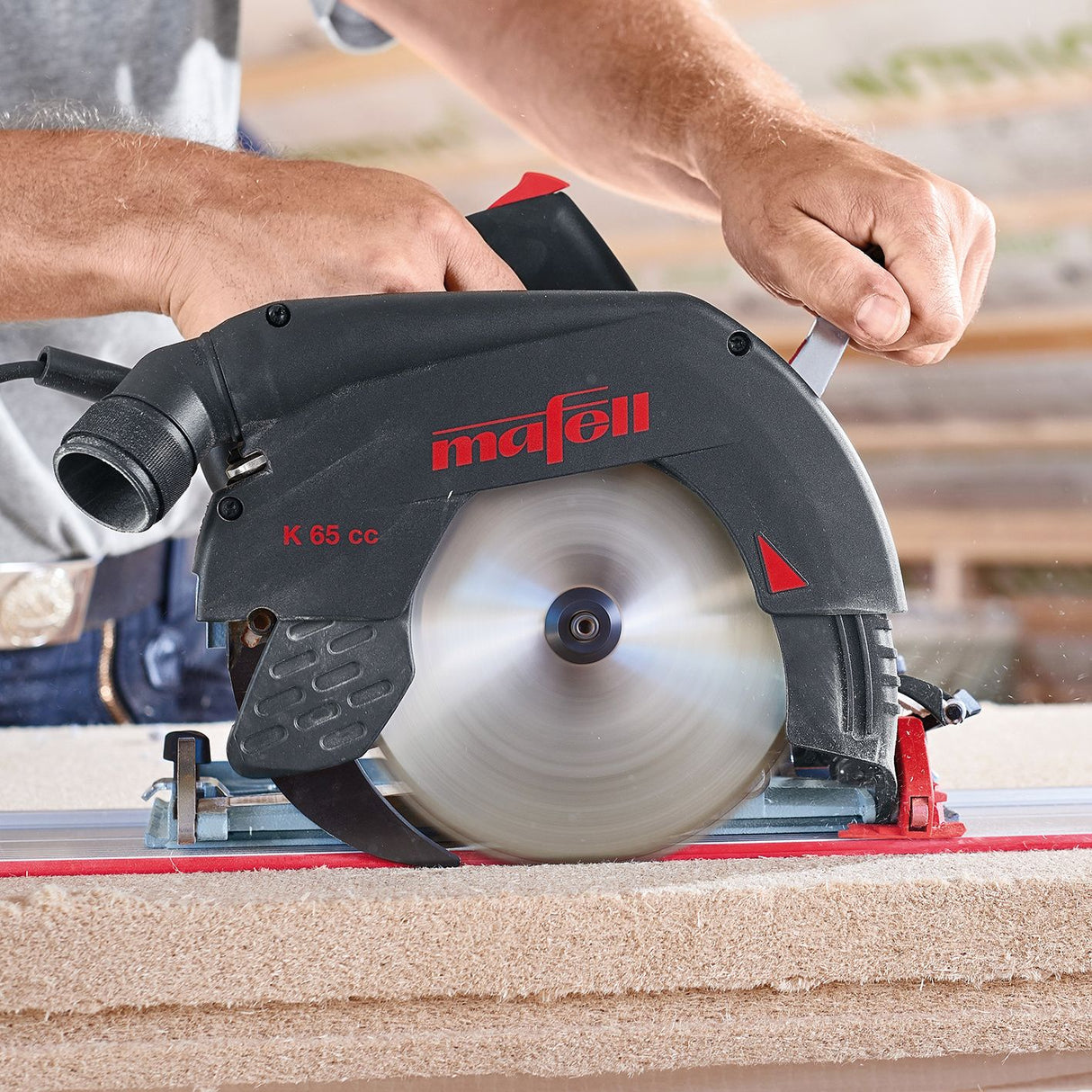 Mafell hand circular saw K 65 cc in T-MAX - 91B002