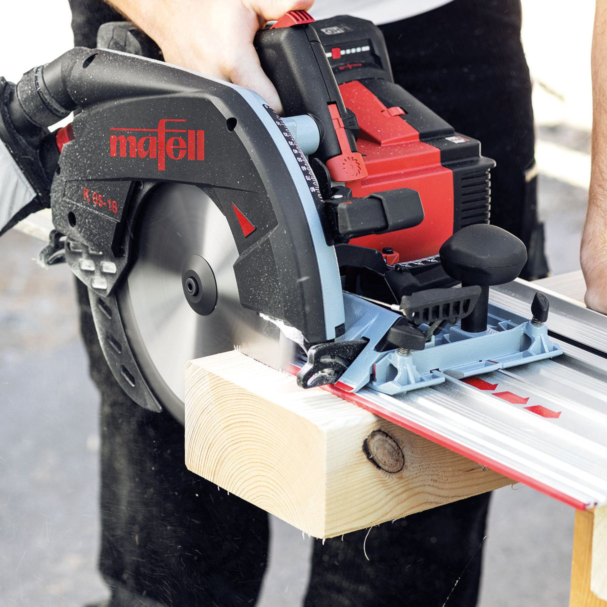Mafell Akku-Handkreissäge K 85-18 PURE im L-MAX - 91E302