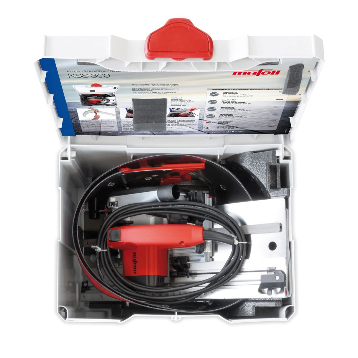 Mafell Kappschienen-Säge KSS 300 MaxiMAX im T-MAX - 916702